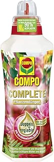 Compo COMPLETE Pflanzendünger für alle Pflanzen, Universaldünger mit Kalzium und Magnesium, 1 Liter