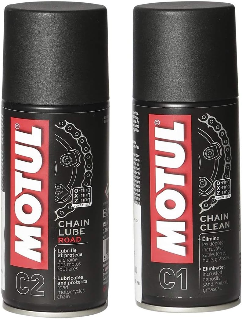 Motul Chain Lube and Clean Combo (150ml)