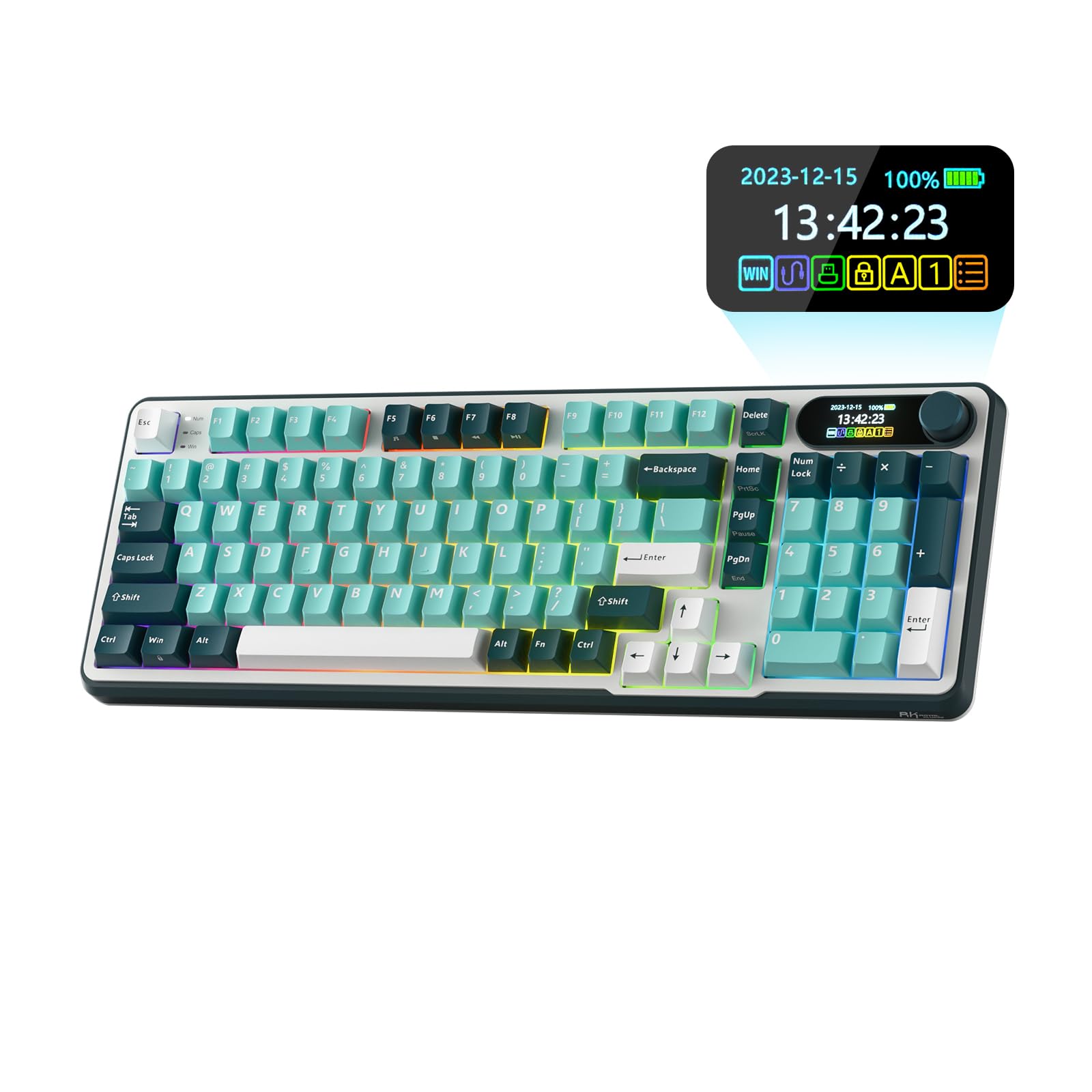 RK ROYAL KLUDGE S98 Mechanical Keyboard w/Smart