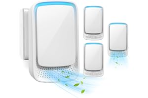 KQIANG 4 Pack Air Ionizer for Home, Negative Ion Generator, Air Purifier Plug In Portable for Room Filterless Mobile Air Ionizer Air Cleaner for Odors Smoke for Home,Office