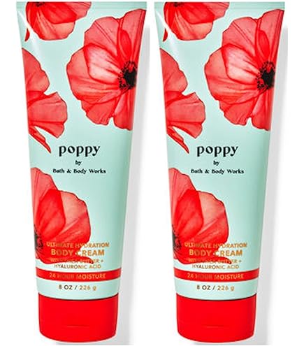 Amazon.com : Bath & Body Works POPPY Shower Gel & Body Lotion