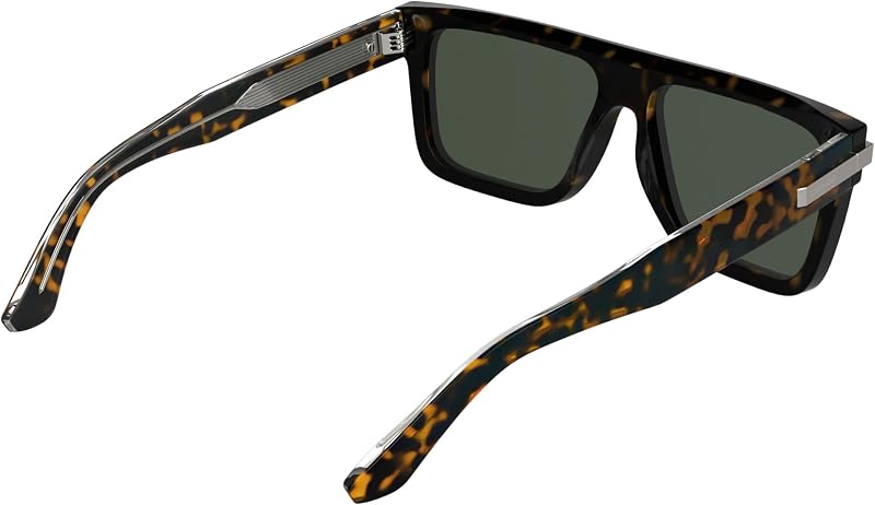 Unisex Adult Sunglasses CK26505S - Havana with Solid Green Lens