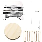 Mini Mending Darning Loom Kit - Speedweve Type Tool For Jeans Repair & Weaving Arts