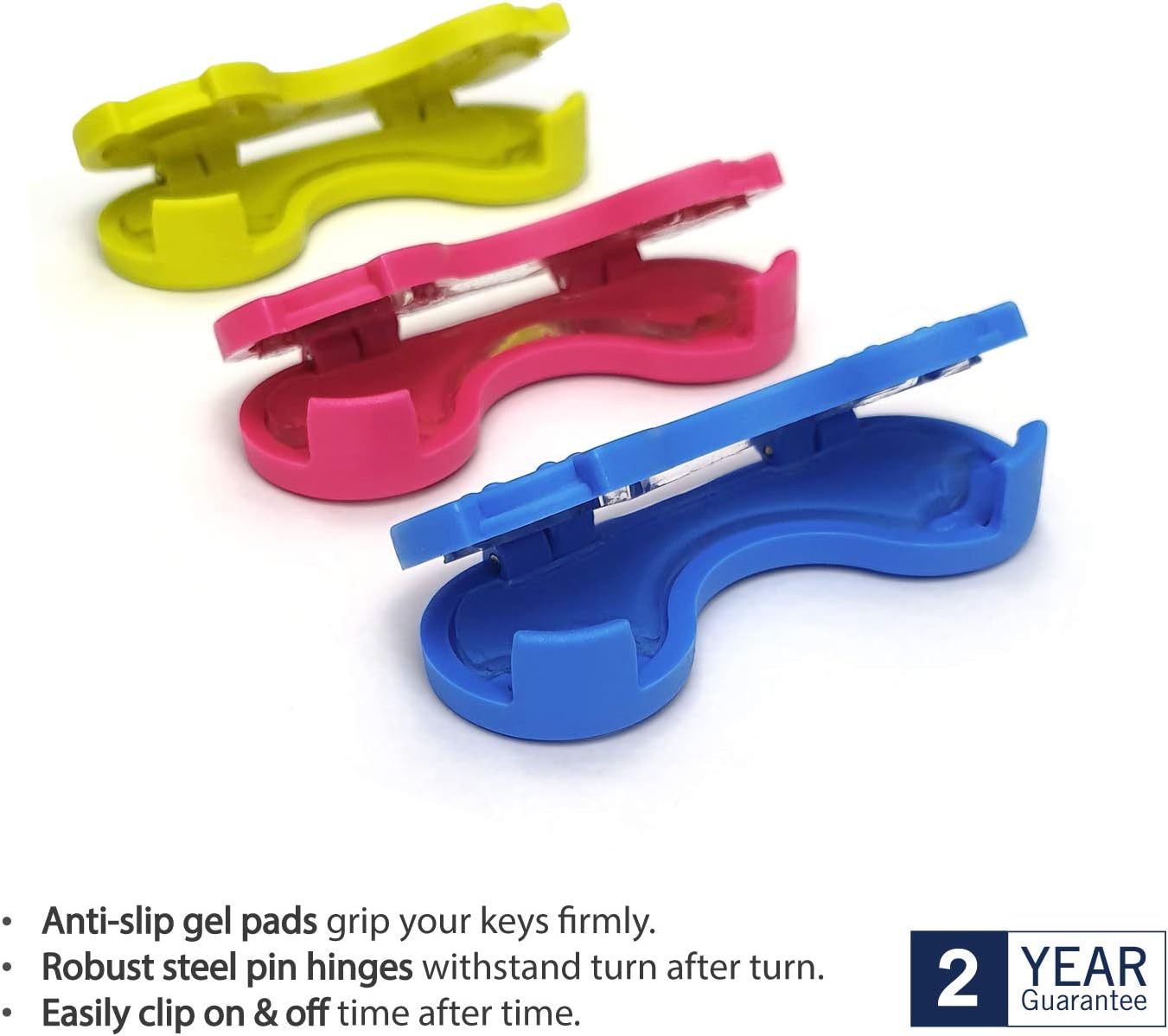Keywing Key Turner Aid. Triple Pack. Award Winning. Makes Keys Easier to find, Grip and Turn. Perfect Thumb Turn for Arthritis, Elderly, MS, Parkinsons. Weak Grip & Hand aid to use Keys with Ease.: Health & Personal Care