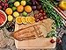 ORGANIC BAMBOO CUTTING BOARD- EXTRA LARGE PREMIUM KING SIZED 18''x 14'', with 2 oz DRIP GROOVE, WARRANTY INCLUDED, Eco Friendly Wood, Perfect Wooden Cheese Board or Serving Platter, NON-SLIP