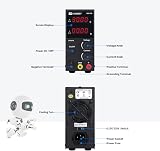 LONGWEI 30V 10A DC Variable Power Supply 4-Digit LED Lab Benchtop for DIY view 2