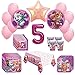 Girl Pups Paw Patrol Skye & Everest 5th Birthday Party Pack 52pc