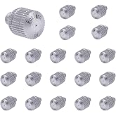 Fogland Stainless Steel Misting Nozzles, 20 Pack, 0.016" Orifice Mist Heads | 10/24 UNC for Outdoor Misting Cooling Systems, Rustproof stainless steel Construction, Anti-clog Replacement Nozzles