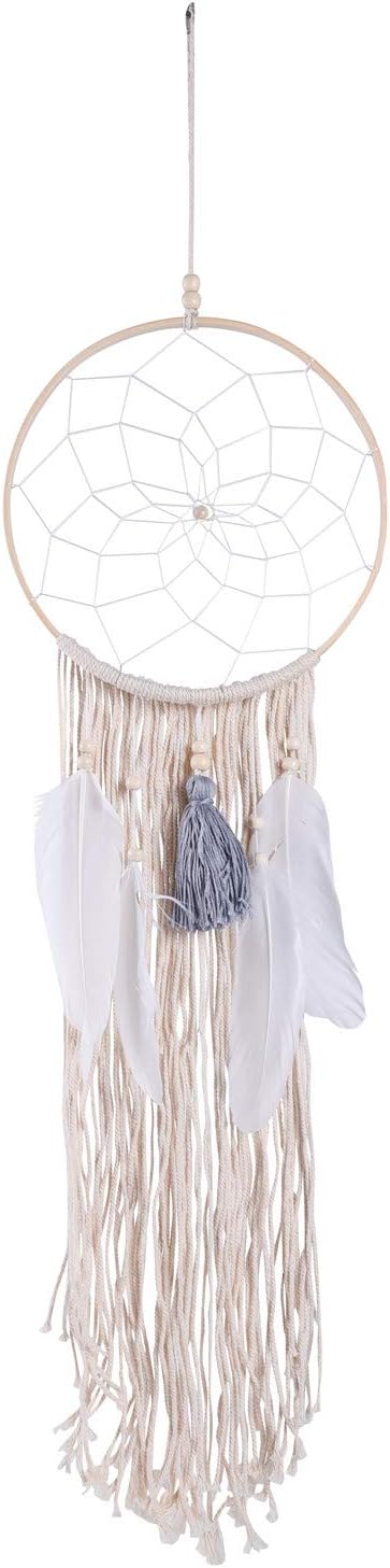 Handmade Dream Catcher Tassel Dreamcatcher,Boho Macrame Home Decoration Ornament Gift for Xmas New Year
