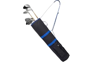 YTDYQFLZH Lightweight Golf Bags for Men, Foldable Golf Club Bags Made of Oxford Cloth, Adjustable Strap, Holds Multiple Clubs, Golf Travel Bag Gifts Compact Design Easy to Store and Travel