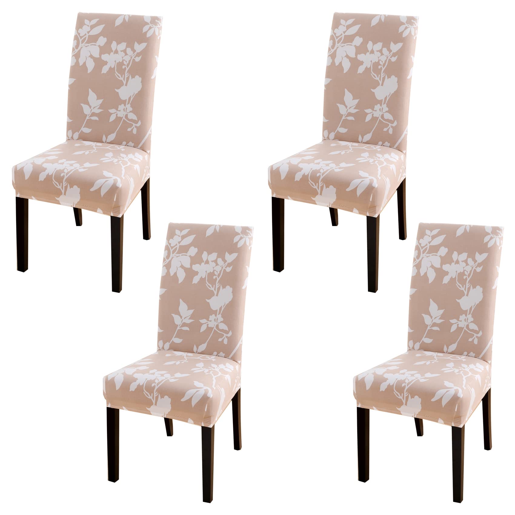 HZDHCLH Chair Covers Set of 4/6 Stretch Modern Chair Slipcovers for Dining Room Kitchen Wedding Party Washable Chair Protector(4pcs, Misha) — image 1