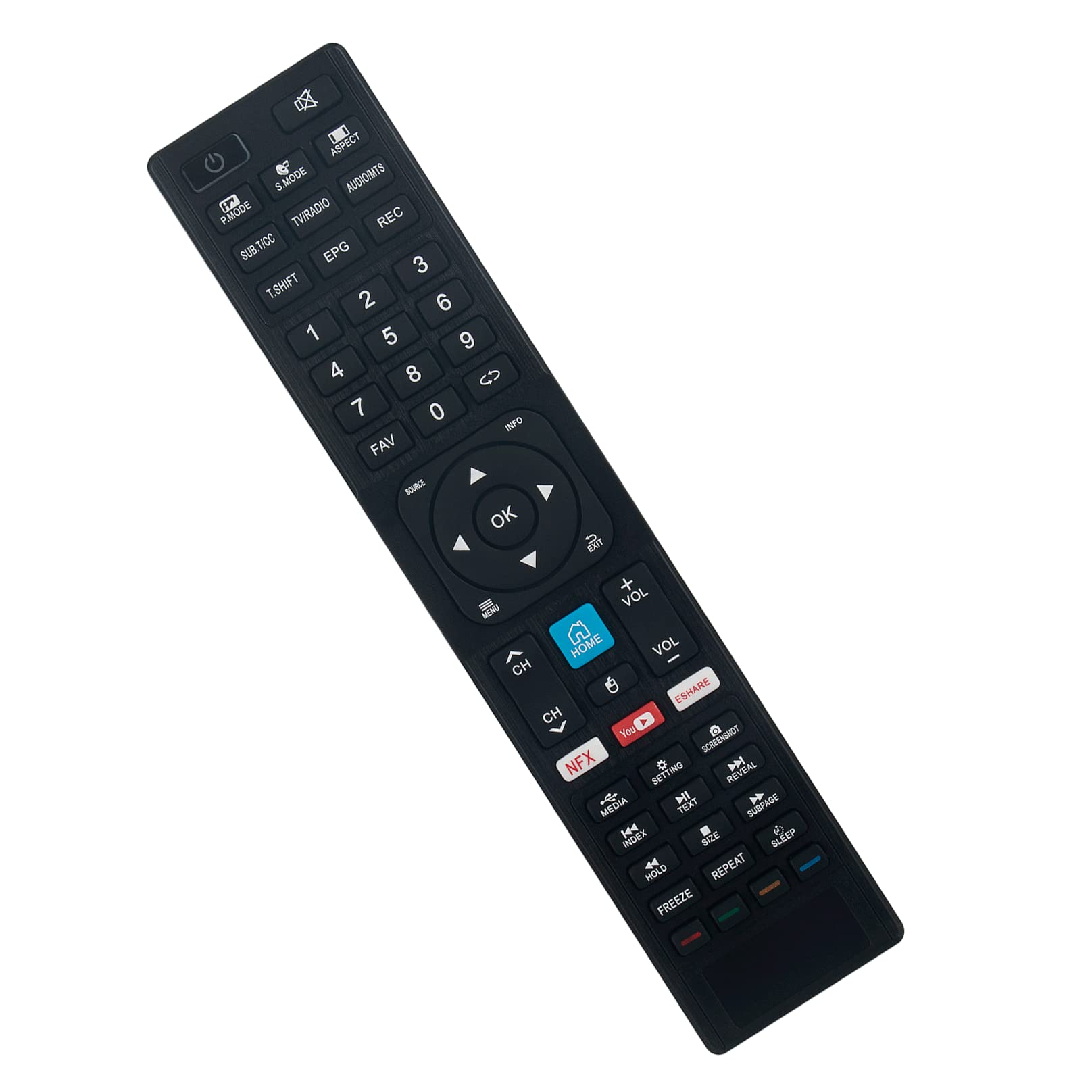 RM-C3401 Replacement Remote Control - VINABTY Compatible with JVC 4K UHD Smart LED TV RMC3401 remote control LT55N685A LT-55N685A LT-55N775A LT65N785A LT-65N785A LT55N775A