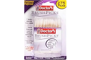 POGCAY The Doctor's Brushpicks 275 Each - 4 Pack = 1100 Brushpicks Improvement in Your Oral Health.