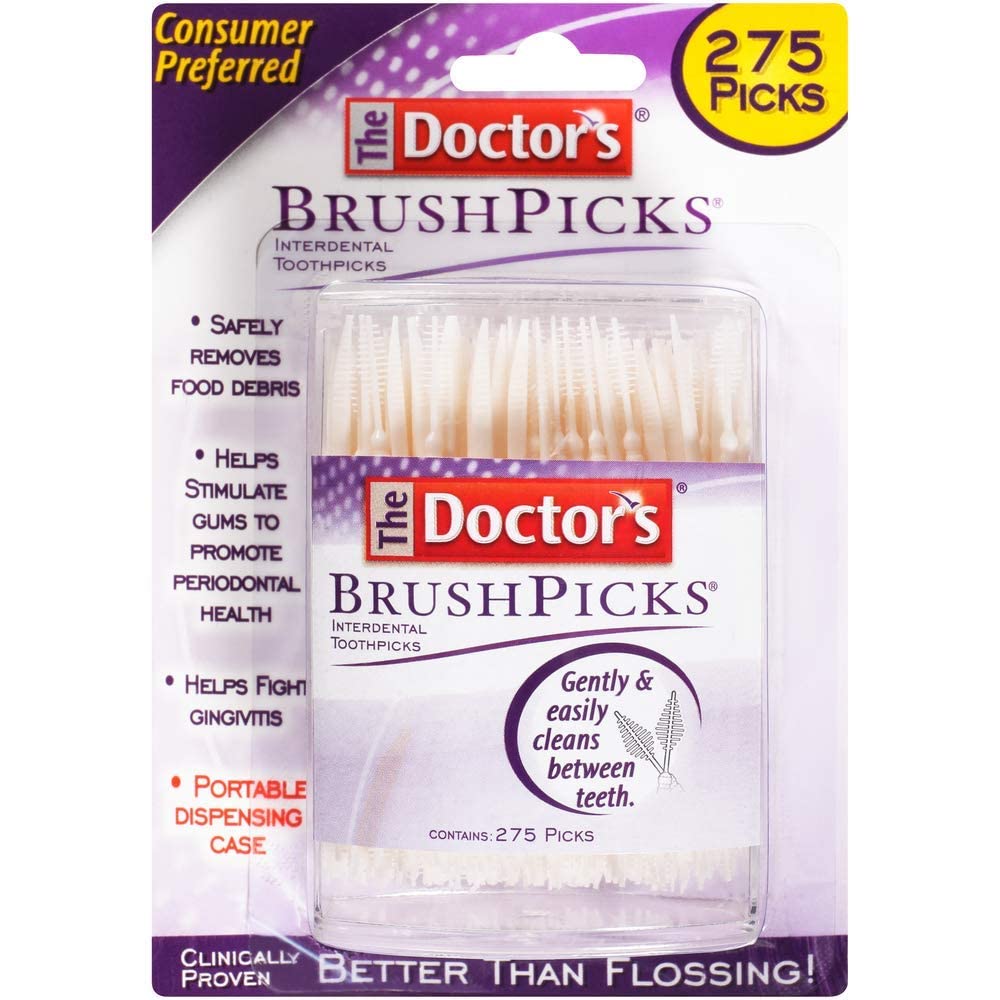 Doctors Brush Picks 275 Count (3 Pack)