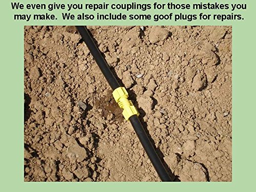 Vegtable Garden Drip Jr. Kit – 10 Rows X 50 Ft– Watering Garden Drip Irrigation - Thumbnail 3