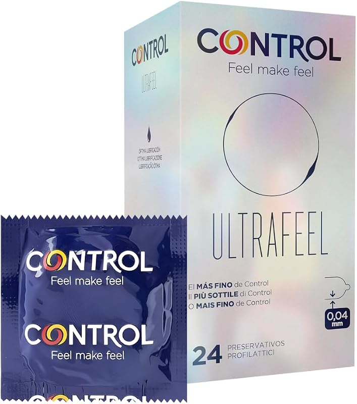 Finissimo Ultrafeel Extradünne Kondome 0,04 mm aus Naturlatex – 24 Stück