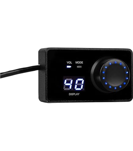 Dayton Audio Processador de sinal digital DSP DSP-408 4 entradas