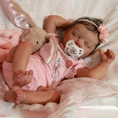 Angelbaby Reborn Realistic Baby Dolls Silicone Full Body Real Life
