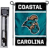 Coastal Carolina Chanticleers Garden Flag with Stand Holder