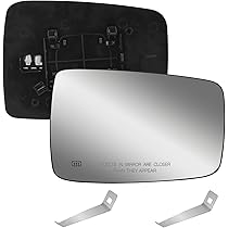Auto Dynasty Passenger Side Mirror Glass - Heated Replacement For Ram 1500/2500/3500 2009-2019