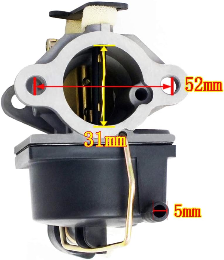 QAZAKY Carburetor Compatible with Tecumseh 640330 640330A 640034 640034A 640072 640072A 640159 OV490EA OHV14 OHV15 OHV16 OHV17 OHV135 OHV140 OHV150 OHV155 OHV160 OHV165 OHV170 OHV175 OHV180 - Image 4