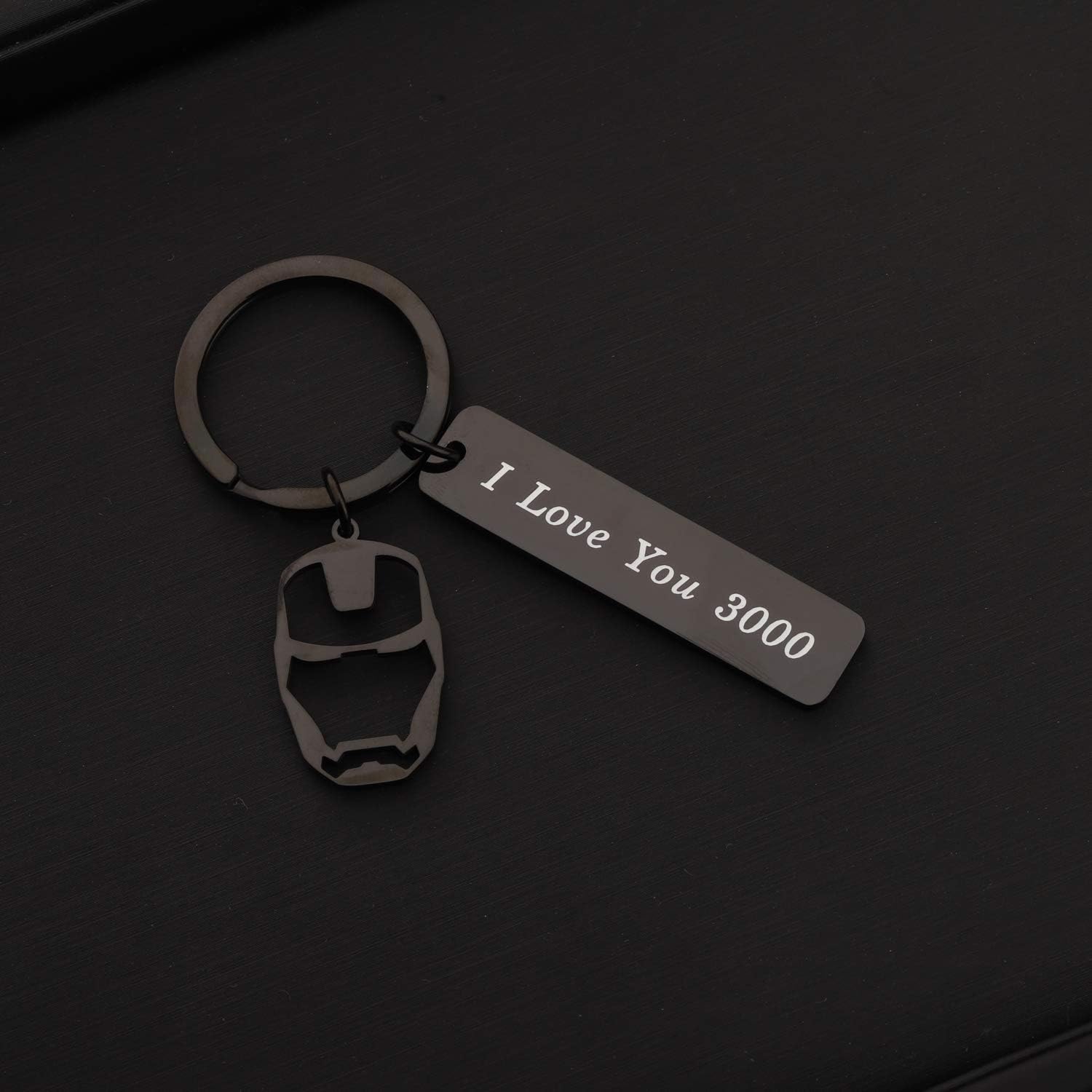 I Love You 3000 Keychain Inspire Gift Fan Gift for Wife Girlfriend, Boyfriend, Husband Gift (3000 Keychain BK) - Image 5