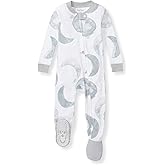 Burt's Bees Baby baby-boys Sleeper Pjs, 100% Organic Cotton, One-piece Footie, Zip Up Jumpsuit, Snug Fit Pajamas