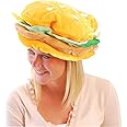 US Toy One Plush Fabric Hamburger Hat