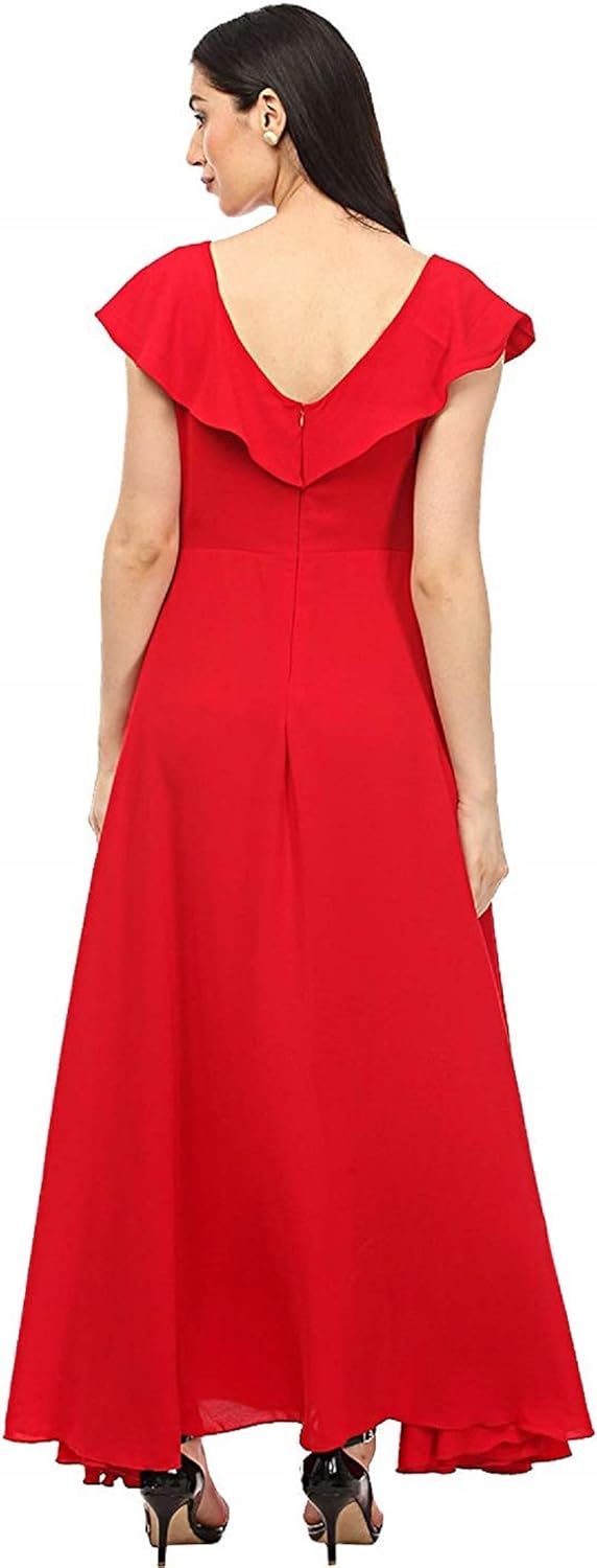 harmee fashion women's fancy look party wear gown