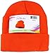 Orange Warm 12 Inch Long Winter Beanie - Simple Warm 12 Inch Winter Beanie Hat