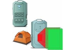 LETWESAF Camping Essentials for Safety–Radar Perimeter Alarm for Outdoor Survival, Protects Against Bears, Cougars & Intruders