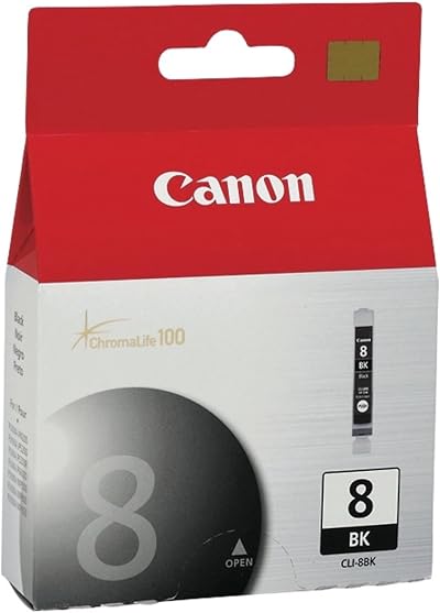 Canon CLI-8BK Black Ink Cartridge ChromaLife100 for PIXMA IP4200 IP5200
