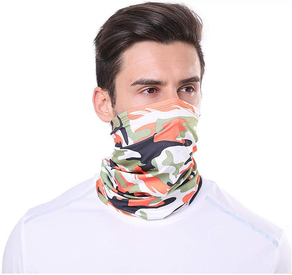 Centenary Face Mask UV Protection Neck Gaiter Head Wrap Seamless Scarf Mask Headbands Half Face Mask for Dust, Windproof Sunscreen Breathable Thin Multifunctional Telescopic for Men Women