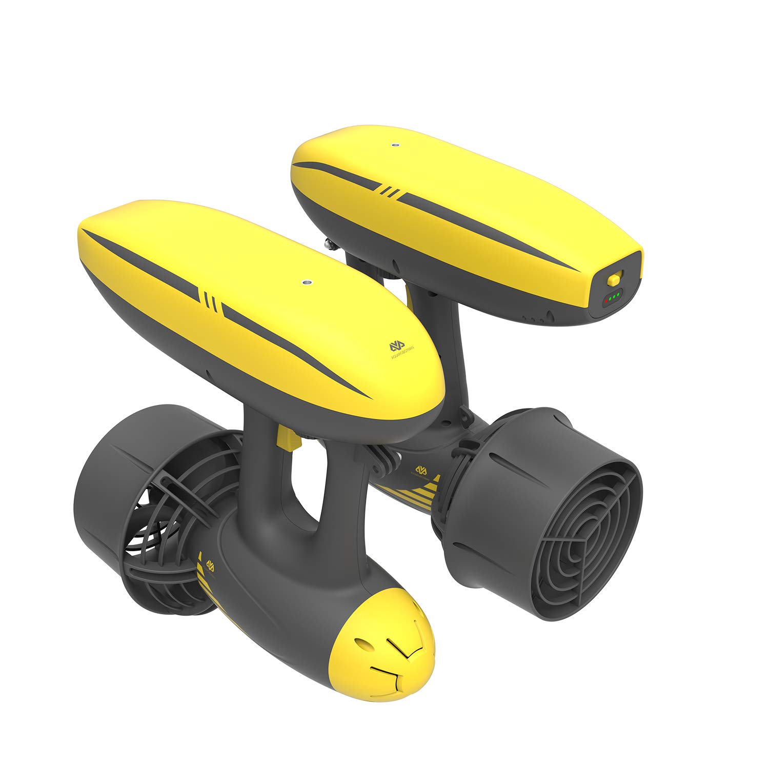 AQUAROBOTMAN Water Scooter, MagicJet Electric Motor Underwater Sea Scooter with 3 Camera Mounts for 