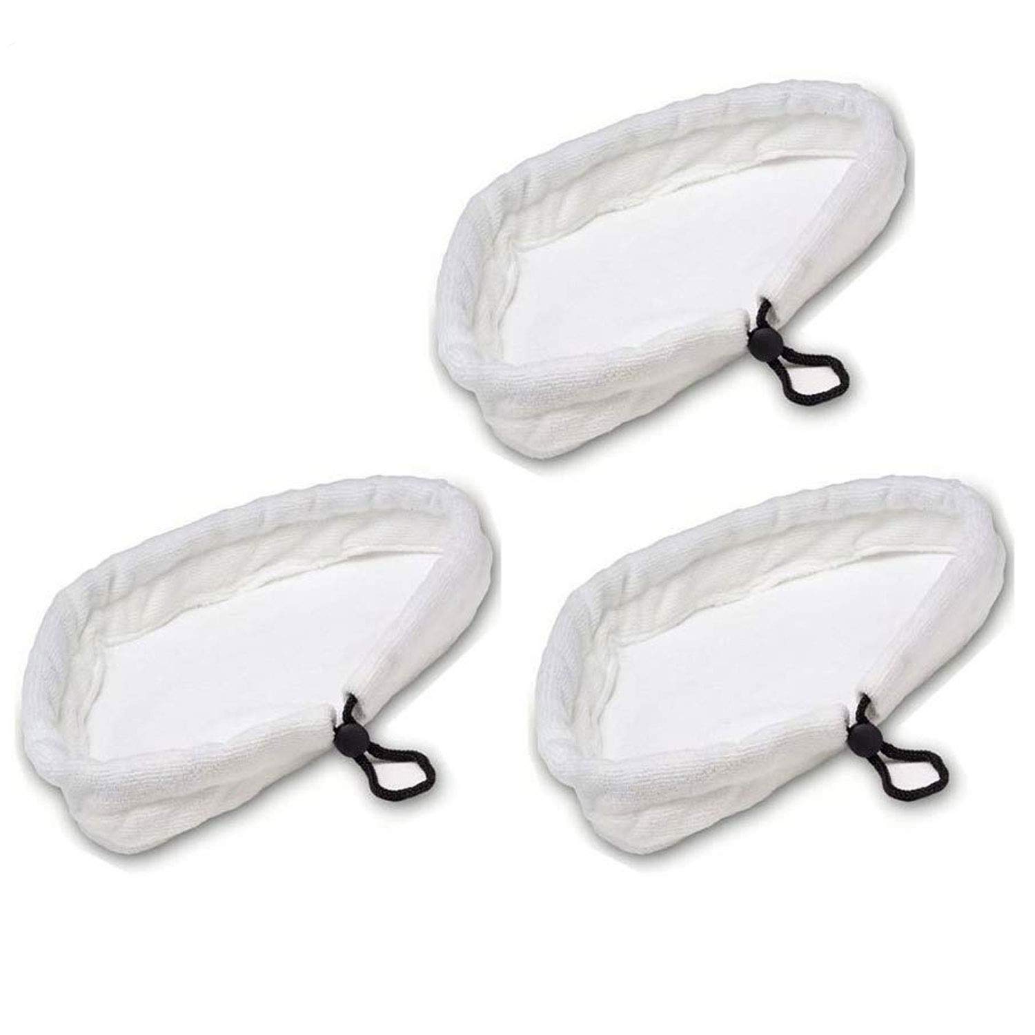 Microfibre Cloths Universal Cleaning Pads compatible with X5 and Vax S2 Steam Mops (Pack of 3)