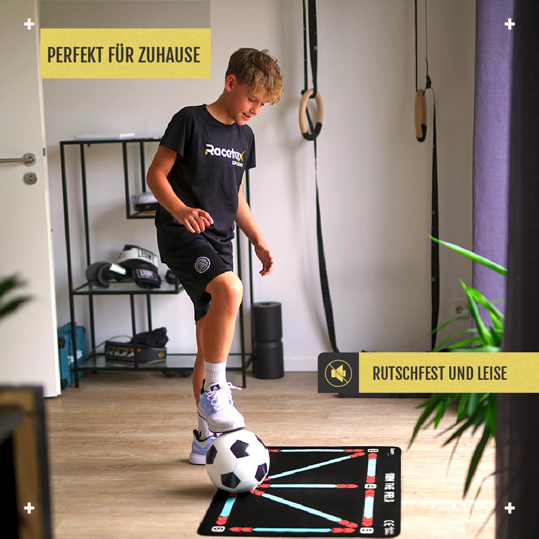Racetex Fussballmatte Training Kinder 60x90 cm/Perfekt für Fußball Training 5