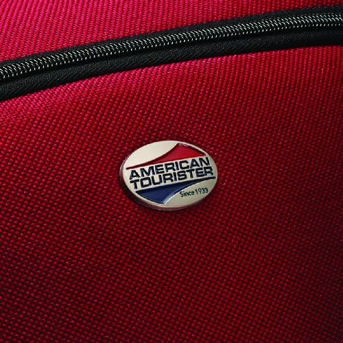 American Tourister Fieldbrook II Softside Upright Luggage Set, Red/Black, 3-Piece (tote/21/25) 4 American Tourister Fieldbrook II Softside Upright Luggage Set, Red/Black, 3-Piece (tote/21/25)