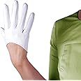 DooWay Fashion Short Leather Gloves for Women Costume Wet Look Faux Patent PU Driving Dress Gloves
