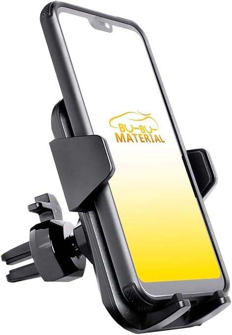 Amazon ぶーぶーマテリアル スマホホルダー クリップ Smartcatch3 エアコン 吹き出し口用 ホルダー 車載 3秒で車体に取り付け 横幅58 92mmのスマホ対応 手帳型 リング 対応 携帯電話ホルダー 車 バイク