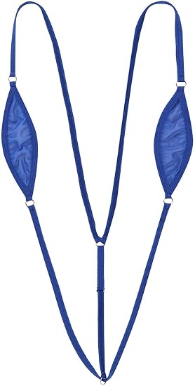 Sling Shot Teddy Bikini - Traje De Baño Tipo Mono Para Mujer, Tirolesa, Sin Etiquetas, Talla L