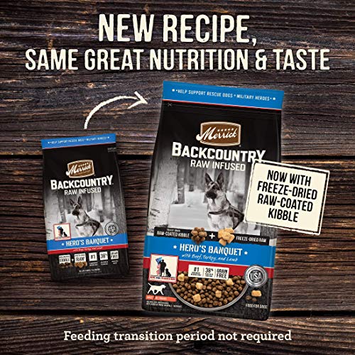 Merrick Backcountry Grain Free Hero'S Banquet Dry Dog Food, 12 Lbs. Pricepulse