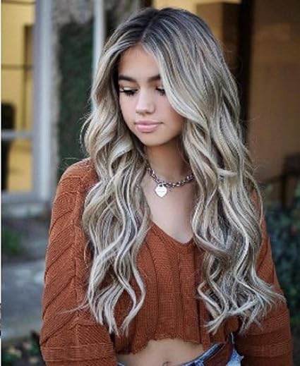 Perruque Synthétique Moelleuse Pour Femme Perruque