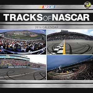 Amazon.com : Tracks of NASCAR - 2014 Calendar : Wall Calendars : Office