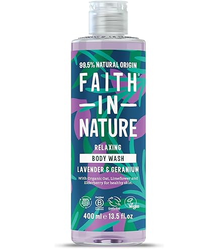 Amazon.com : Faith in Nature Wild Rose Bodywash 400ml : Beauty