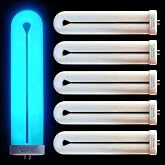 BAIMNOCM Bug Zapper Replacement Light Bulb 15 Watt, U Shapped Insect Attracting Trap Bulb FUL15-BL 7.7 Inches, 6 Pack