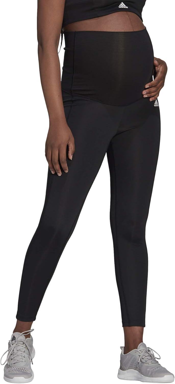 adidas Womens Maternity 7/8 Sport Tights Clothing