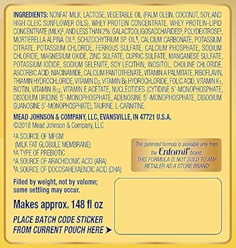 GenericJINCHENGYU Enfamil NeuroPro Infant Formula Reusable Powder