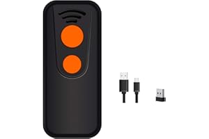 1D Bluetooth Mini Laser Barcode Scanner,Symcode USB Portable Handheld 1D Barcode Scanner Reader for POS/Android/iOS/iMac/Ipad