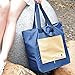 RoryTory 2 pack Various Colored Foldable Compact Nylon Shopping Travel Tote Bag