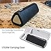 LTGEM Case for Cambridge SoundWorks OontZ Angle 3XL or 3XL Ultra Portable Wireless Large Bluetooth Speaker with Mesh Pocket for Cable.